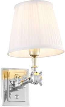 Eichholtz Wentworth vägglampa nickel/vit Eichholtz Wentworth vägglampa nickel/vit