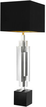 Eichholtz Bordslampa Ellis Nickel