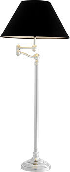 Eichholtz Golvlampa Regis Nickel Eichholtz Golvlampa Regis Nickel