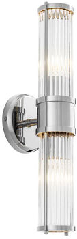 Eichholtz Vägglampa Claridges Dubbel Nickel Eichholtz Vägglampa Claridges Dubbel Nickel