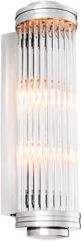 Eichholtz Vägglampa Gascogne Nickel L