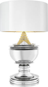 Eichholtz Bordslampa Silom Nickel Eichholtz Bordslampa Silom Nickel