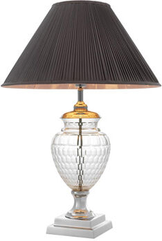 Eichholtz Bordslampa Chalon Nickel Eichholtz Bordslampa Chalon Nickel