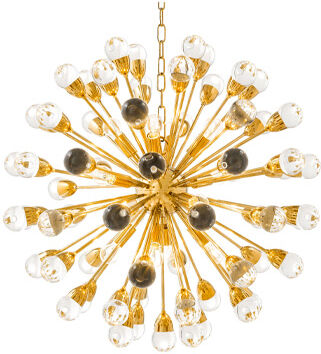 Eichholtz Antares taklampa guld L Eichholtz Antares taklampa guld L