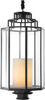 Eichholtz Monticello taklampa svart L Eichholtz Monticello taklampa svart L
