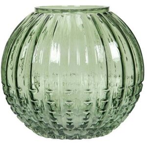 Hemmets Hjärta Allium Grön Vas - Glas Ø20x10x18cm Hemmets Hjärta Allium Grön Vas - Glas Ø20x10x18cm