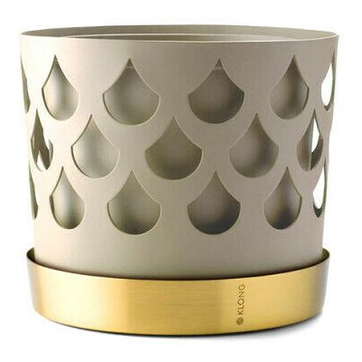 Klong Trio Drop kruka beige Klong Trio Drop kruka beige