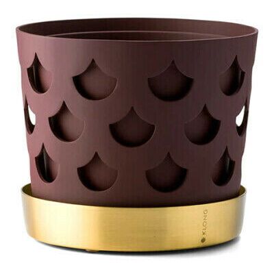 Klong Trio Drop kruka burgundy Klong Trio Drop kruka burgundy