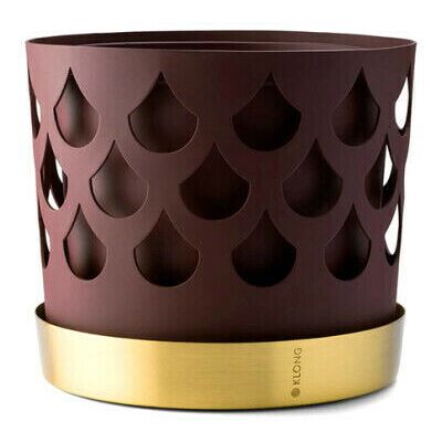Klong Trio Drop kruka burgundy Klong Trio Drop kruka burgundy