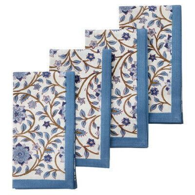 Bloomfield servetter blå 4-pack Bloomfield servetter blå 4-pack