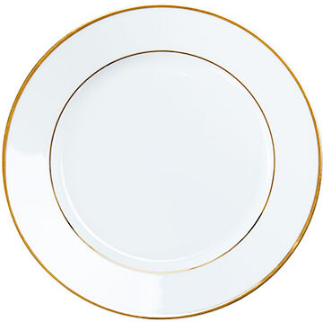 Côté Table Ginger Gold mattallrik vit Côté Table Ginger Gold mattallrik vit