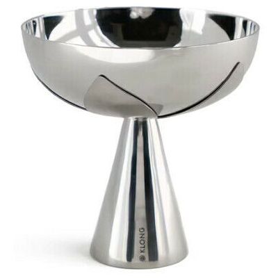 Klong Silver Serveringsskål - Elegant rostfri skål för förrätter & desserter Klong Silver Serveringsskål - Elegant rostfri skål för förrätter & desserter