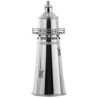 Authentic Models C. Shaker - Silver Lighthouse - Barware Authentic Models C. Shaker - Silver Lighthouse - Barware
