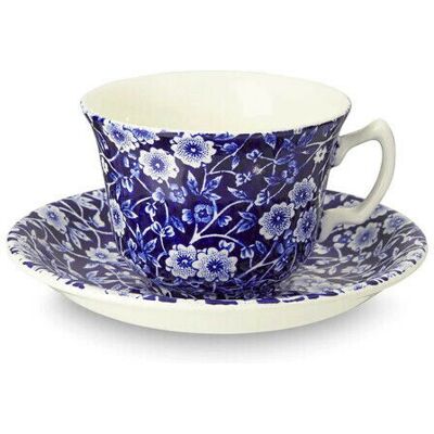 Burleigh Blue Calico tefat blå/vit Burleigh Blue Calico tefat blå/vit