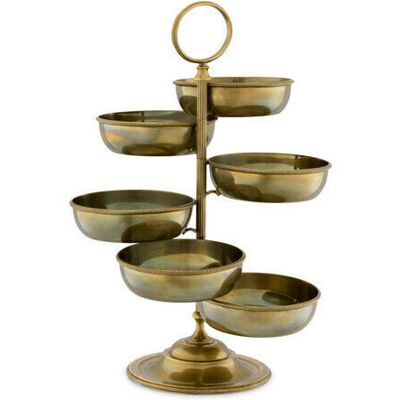 Eichholtz - Christine - Vintage Brass - Serveringsställ Eichholtz - Christine - Vintage Brass - Serveringsställ