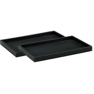 Artwood Montero bricka svart 2-set Artwood Montero bricka svart 2-set