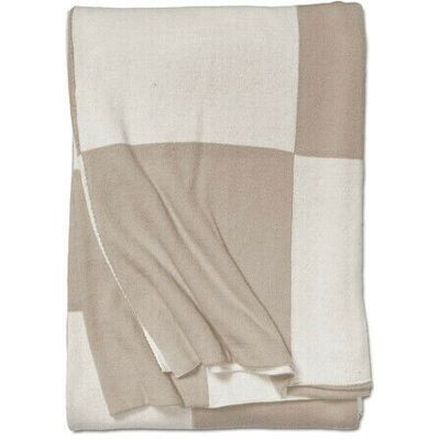 Classic Collection Square pläd beige Classic Collection Square pläd beige