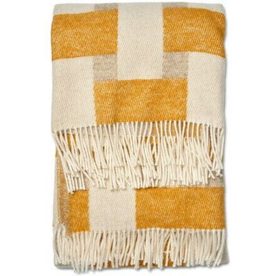 Classic Collection Pläd weave gul Classic Collection Pläd weave gul