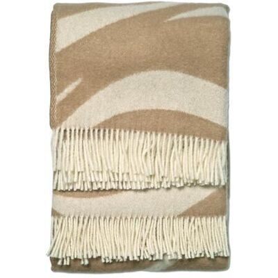 Classic Collection Flow pläd beige Classic Collection Flow pläd beige