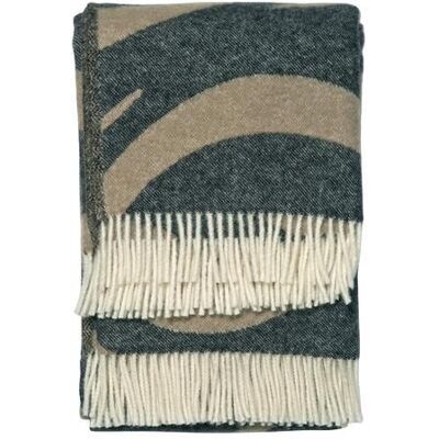 Classic Collection Flow pläd svart/beige Classic Collection Flow pläd svart/beige