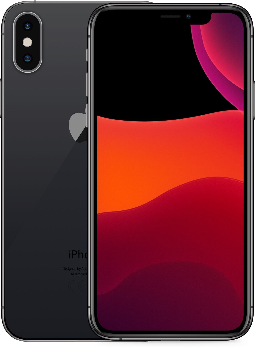 Apple iPhone XS Max 64GB Rymdgrå Klass: C Apple iPhone XS Max 64GB Rymdgrå Klass: C