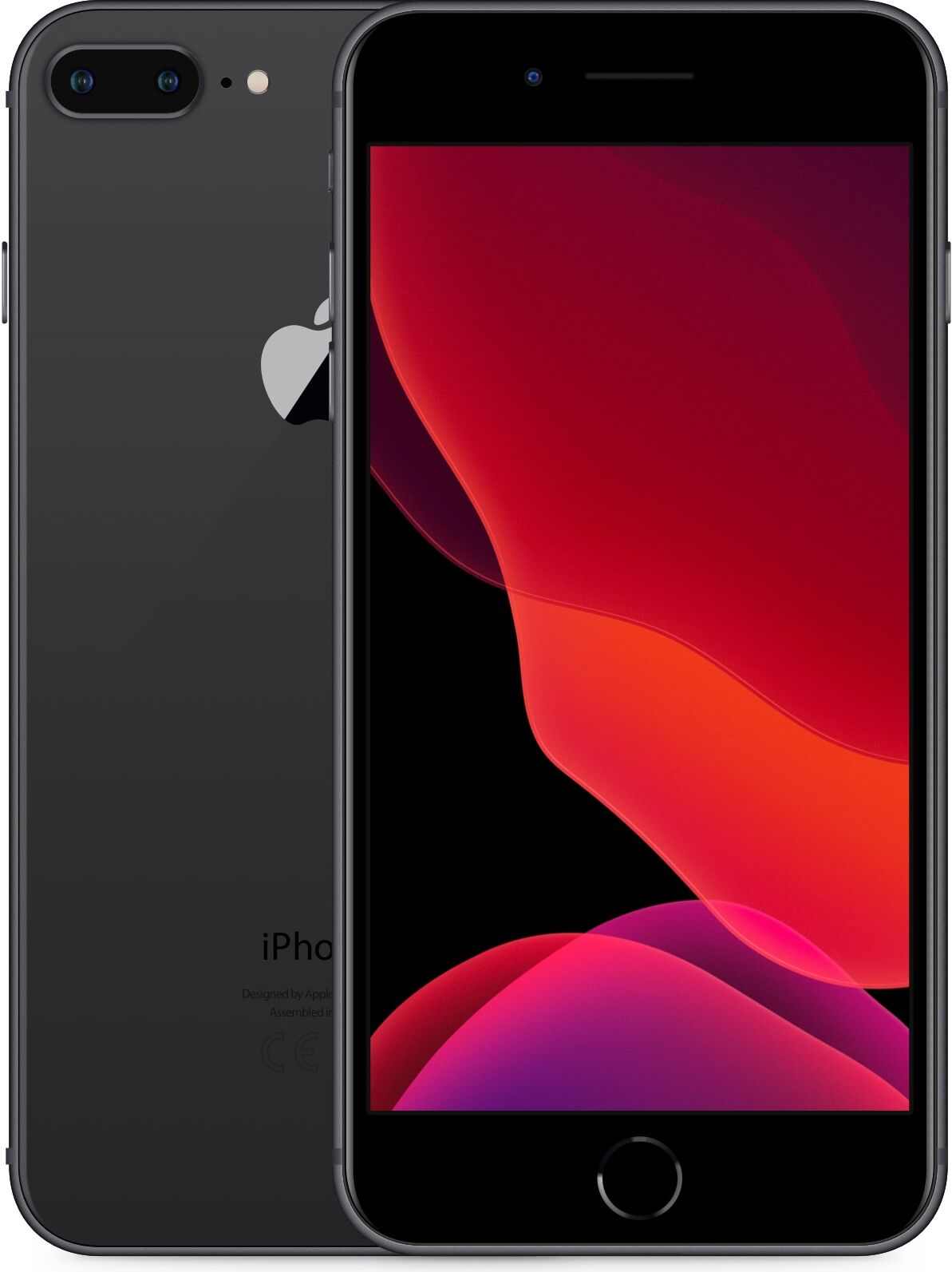 Apple iPhone 8 Plus 256GB Rymdgrå Klass: B Apple iPhone 8 Plus 256GB Rymdgrå Klass: B
