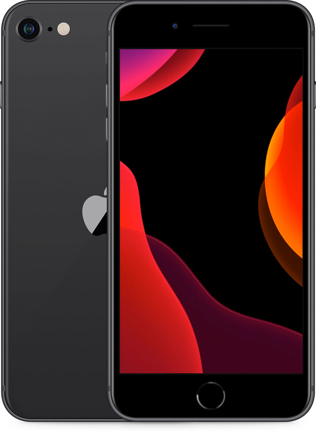 Apple iPhone SE 2020 64GB Svart Klass: D Apple iPhone SE 2020 64GB Svart Klass: D