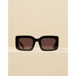 Corlin Eyewear - Fyrkantiga solglasögon - Black - West - Solglasögon Onesize Black female