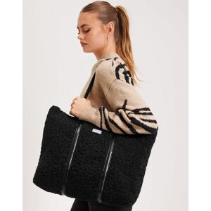 NuNoo - Handväskor - Black - Shopper Curls - Väskor - Handbags Onesize Black female