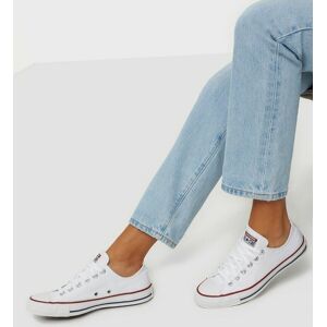 Converse - Låga sneakers - Vit - All Star Canvas Ox - Sneakers 41 Vit female