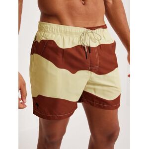 OAS Swim Shorts Badkläder Terracotta