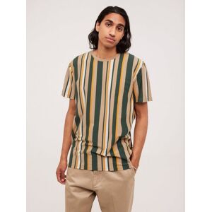 Selected Homme Slhmichael Stripe Ss O-Neck Tee W E T-shirts & linnen Incense Vertical Stripes