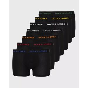 Jack & Jones Jacbasic Trunks 7 Pack Kalsonger Svart