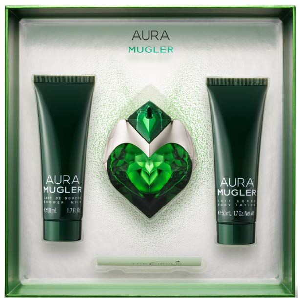 Thierry Mugler Aura Edp 25ml + Body Lotion 50ml + Showergel 50ml Giftset Thierry Mugler Aura Edp 25ml + Body Lotion 50ml + Showergel 50ml Giftset