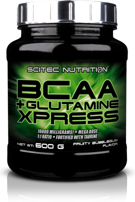 Scitec Nutrition BCAA  + Glutamine Xpress, 600g. Fruity Bubbelgum Scitec Nutrition BCAA  + Glutamine Xpress, 600g. Fruity Bubbelgum