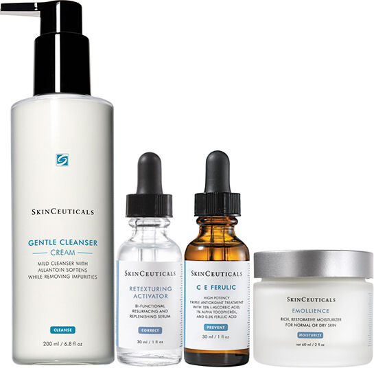 Skinceuticals Startkit Mot Tilltäpptheter För Torr/normal Hud