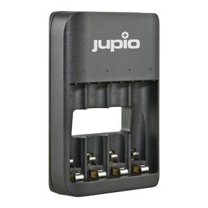 Jupio USB laddare med 4 platser för AA / AAA batterier