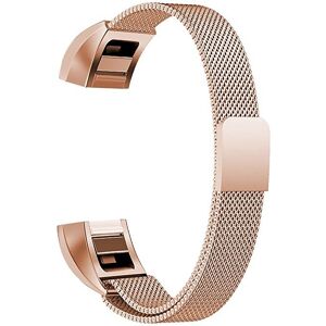 Kamda Armband för Fitbit Alta kedja Magnetiskt lås - Roséguld (125-1)