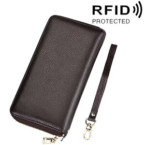 Kamda Plånbok med handledsrem och korthållare med RFID-skydd   Skimmingsskydd