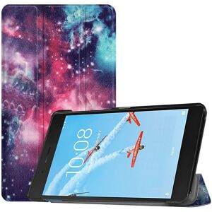 Kamda Fodral för Lenovo Tab E7 / TB-7104F Rymdmönster   Skyddar surfplattan   Ställbar