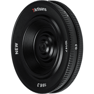 7Artisans 18mm f/6.3 Mark II för Fujifilm X   Pannkasobjektiv fast brännvidd