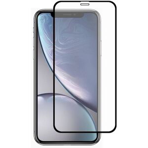 Enkay Skärmskydd med Svart ram för Skärmskydd 9H för iPhone XR av härdat glas