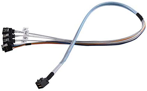40152 SilverStone mini SAS-kabel SST-CPS05-RE 40152 SilverStone mini SAS-kabel SST-CPS05-RE