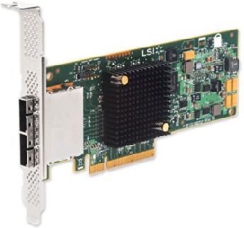 SAS9207-8E LSI Logic LSI00300 Hostbuss-adapter (SGL 8-port, PCIe 3.0, SAS 2.1) SAS9207-8E LSI Logic LSI00300 Hostbuss-adapter (SGL 8-port, PCIe 3.0, SAS 2.1)