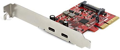 PEXUSB312C3 StarTech.com 2-ports PCIe USB 3.1-kort 2x USB-C USB 3.1 Gen 2 Upp till 10 Gbit/s PEXUSB312C3 StarTech.com 2-ports PCIe USB 3.1-kort 2x USB-C USB 3.1 Gen 2 Upp till 10 Gbit/s