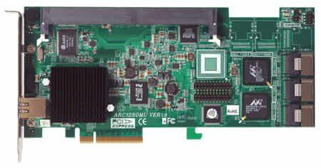 ARC1231ML Areca ARC-1231ML gränssnittskort/adaptrar (PCIe, IOP341, 5 50 C, -40 70 C, 15 80 %, 5 90 %)