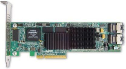9690SA-8E-SGL LSI 3ware 9690SA-8E PCI Express x8 3Gbit/s – RAID-kontroll (SAS, SATA, Serial ATA II, PCI Express x8, halvhöjd (låg profil), 0, 1, 5, 6, 1E, JBOD, 512 MB, DDR2) 9690SA-8E-SGL LSI 3ware 9690SA-8E PCI Express x8 3Gbit/s – RAID-kontroll (SAS, SATA, Serial ATA II, PCI Express x8, halvhöjd (låg profil), 0, 1, 5, 6, 1E, JBOD, 512 MB, DDR2)