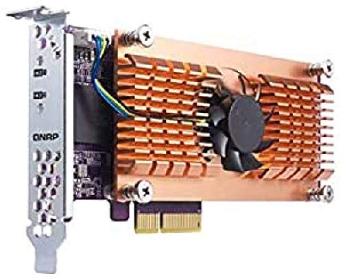 104515 QNAP QM2-2P-384 Dual M.2 PCIe SSD Expansionskort, 13 x 20 x 6 cm 104515 QNAP QM2-2P-384 Dual M.2 PCIe SSD Expansionskort, 13 x 20 x 6 cm