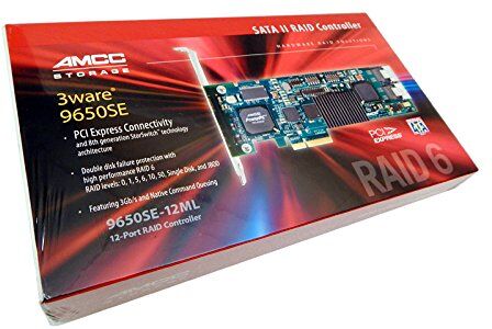 9650SE-12ML-KIT LSI Logic 3ware 9650SE-12ML Kit SATA-kontroll (12-portar, SATA II, 256 MB DDR2-minne, 8x Express 1.1, RAID 0/1/5/6/10/50/SingleDisk/JBOD) 9650SE-12ML-KIT LSI Logic 3ware 9650SE-12ML Kit SATA-kontroll (12-portar, SATA II, 256 MB DDR2-minne, 8x Express 1.1, RAID 0/1/5/6/10/50/SingleDisk/JBOD)