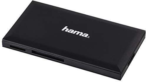 00181018 Hama   USB 3.0 multikortläsare, SD/microSD/CF/MS, svart 00181018 Hama   USB 3.0 multikortläsare, SD/microSD/CF/MS, svart